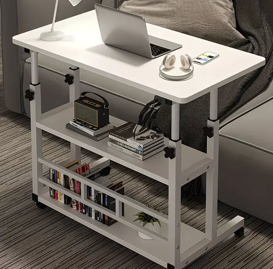3-Tier Height-Adjustable & Extendable Desktop