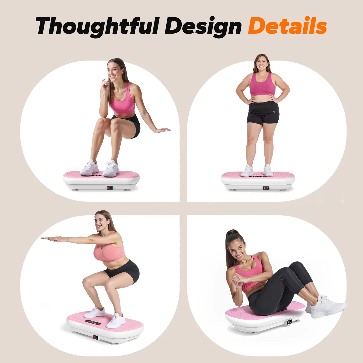 Vibration Plate For Lymphatic Drainage or Weight Loss