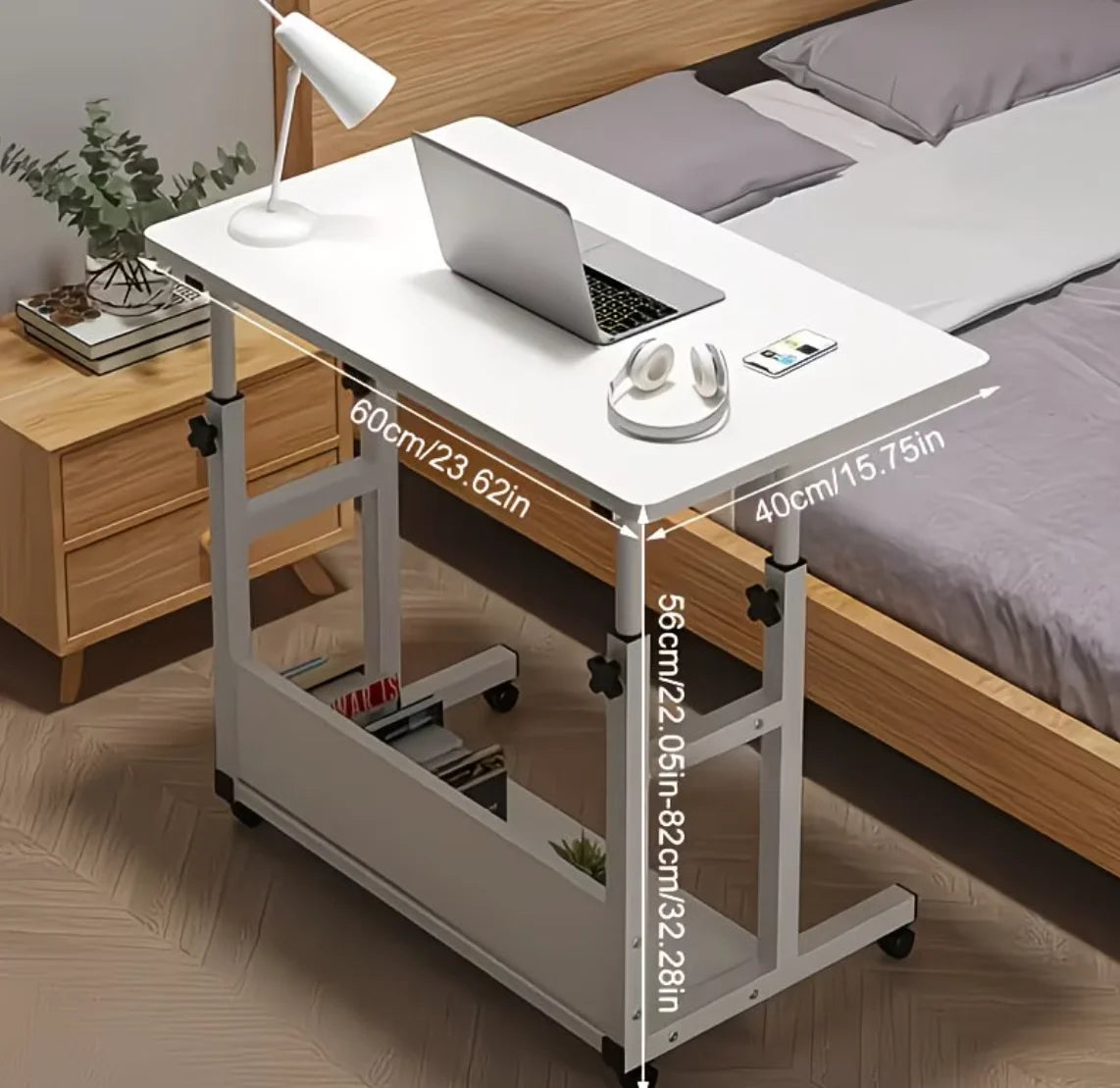 3-Tier Height-Adjustable & Extendable Desktop