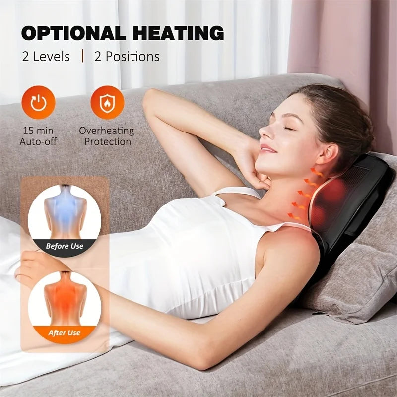 Acupressure Heated Neck Deep Tissue Massager
