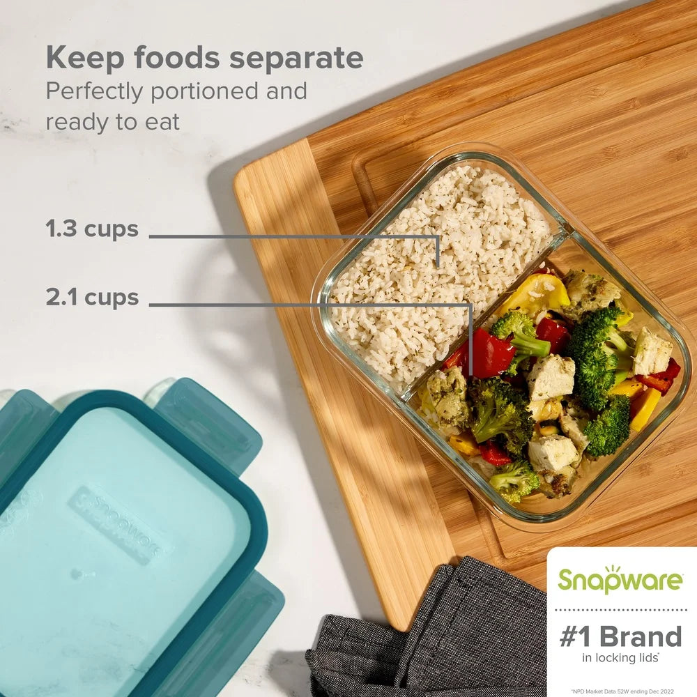 Meal Prep Glass Storage Container