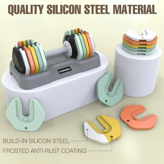 55 lbs Adjustable Dumbbell Set