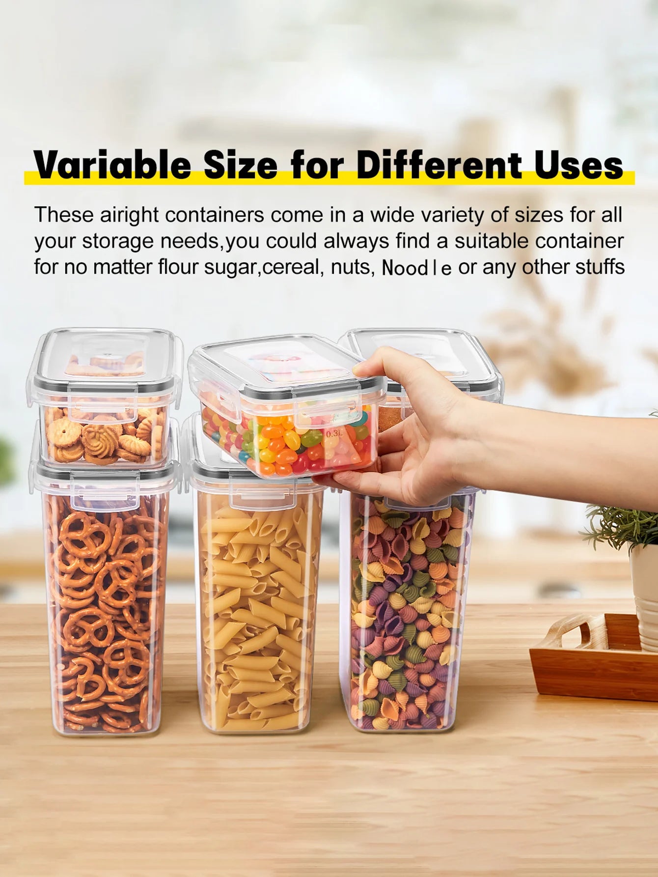 24 Piece Sealed Food Storage Containers With LIDS
