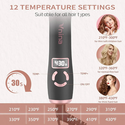 Rotating Curling Iron Automatic Curling Wand