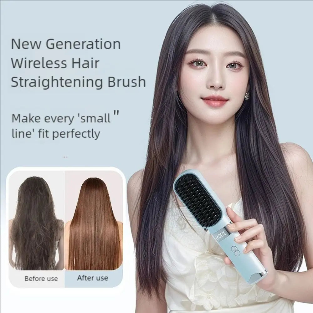 New Wireless Hair Straightener