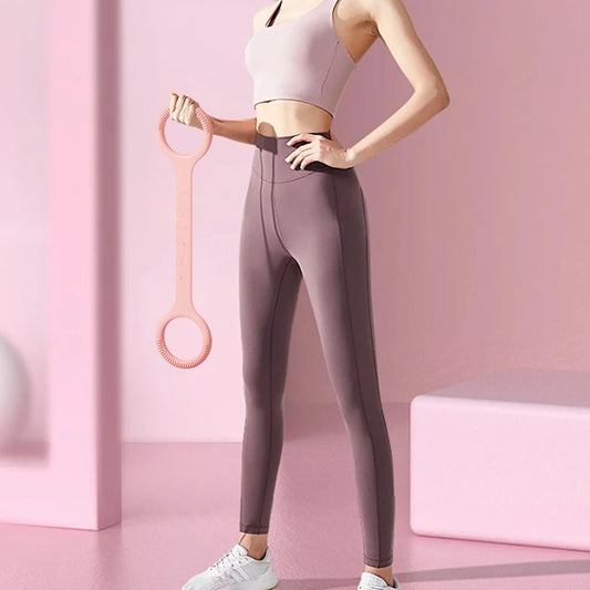 Figure 8 Fitness Resistance Band Yoga Chest Arm Exercise