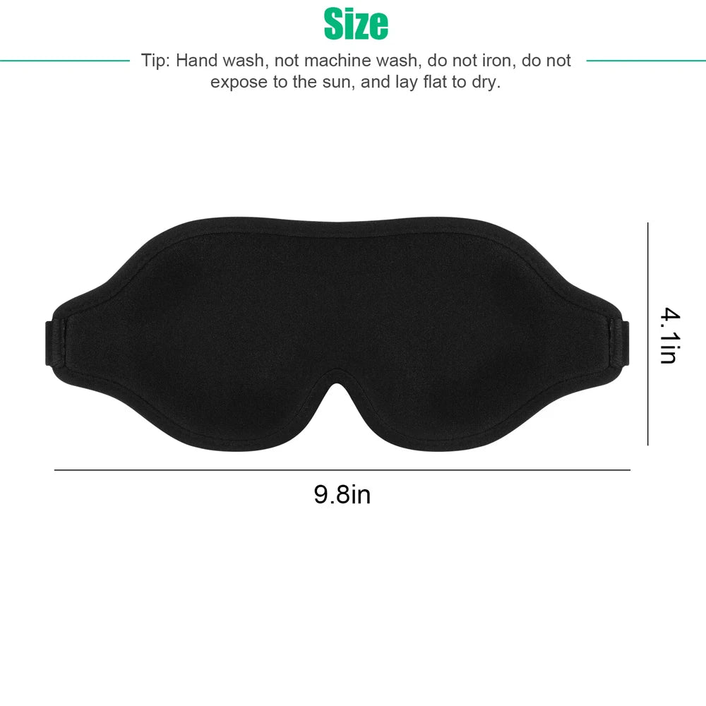 3D Travel Silk Eye Sleep Mask