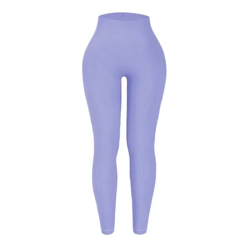 Women's Seamless Knitted Yoga Pants High Waisted Leggings