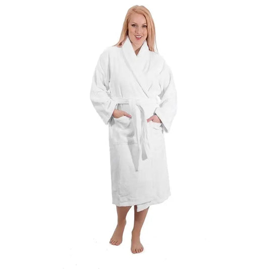 Luxury 100 Turkish Cotton Terry Cloth Bath Robe