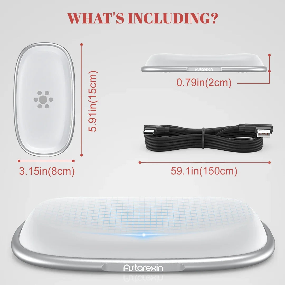 Red Light Therapy Mouse Wrist Rest And Relieve Wrist Pain