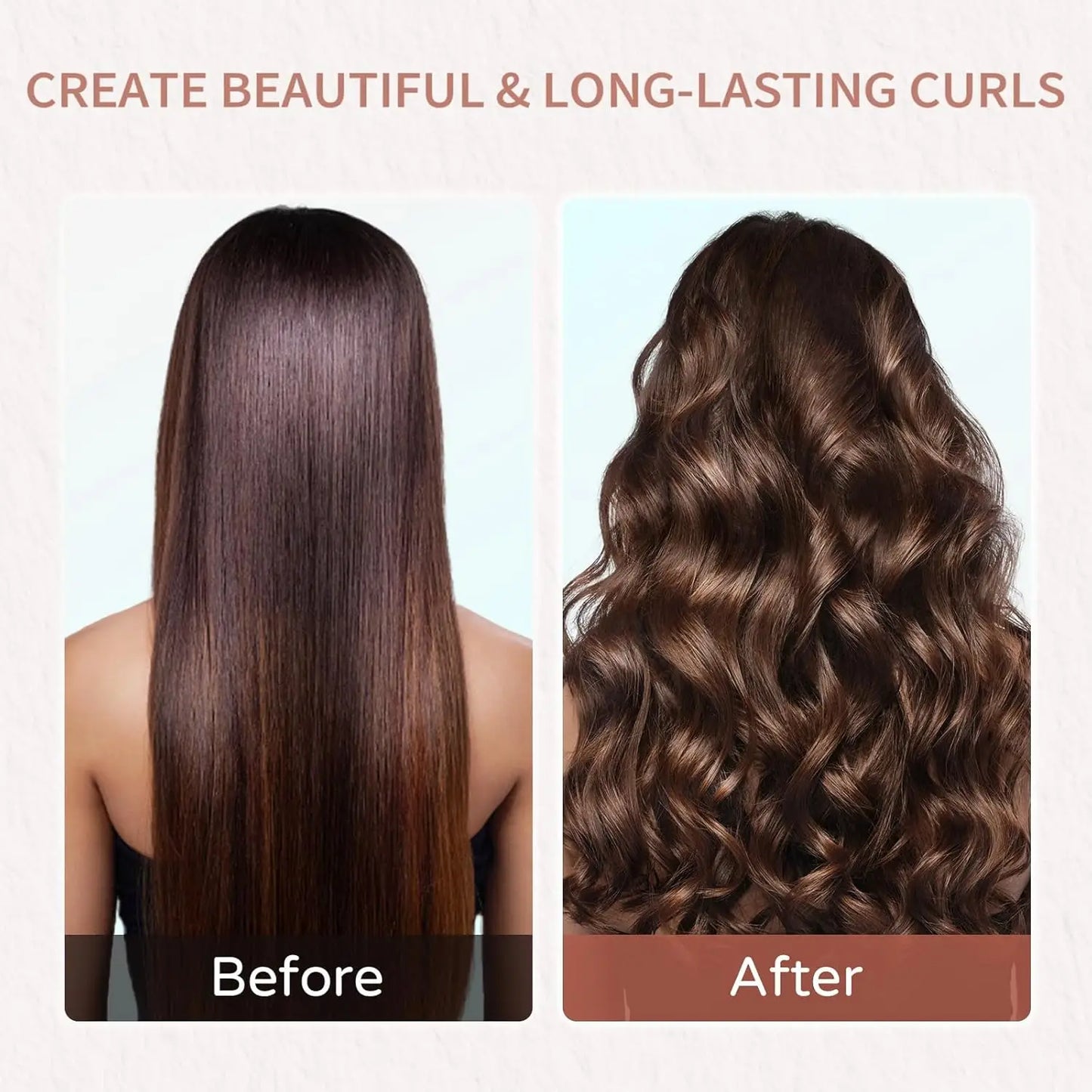 Rotating Curling Iron Automatic Curling Wand