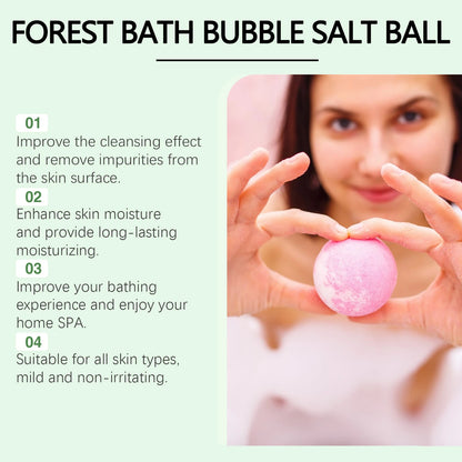 Aromatherapy Bath Bomb Ball Floral Scent Skin