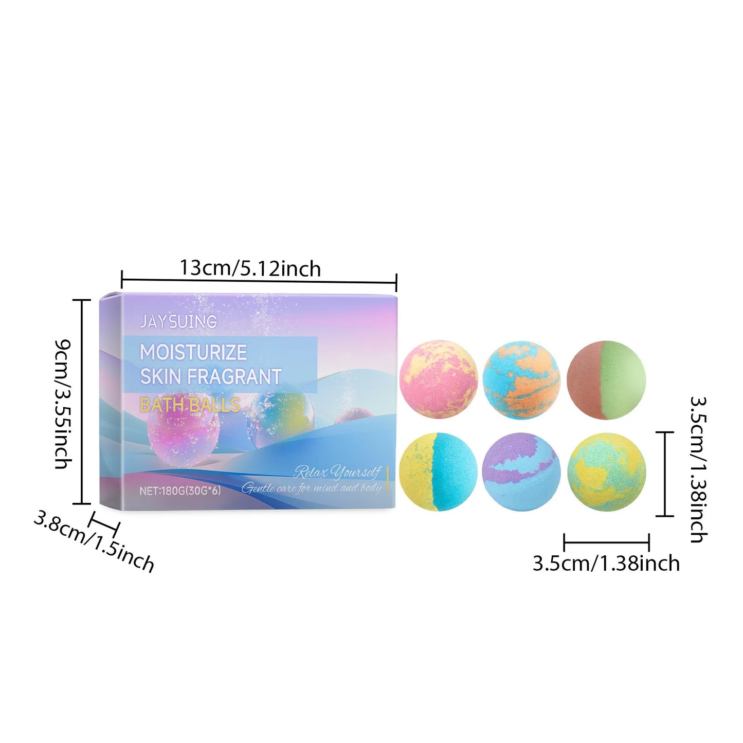 Bubble Bath Bombs Aroma Exfoliating Relief Relaxing Aromatherapy