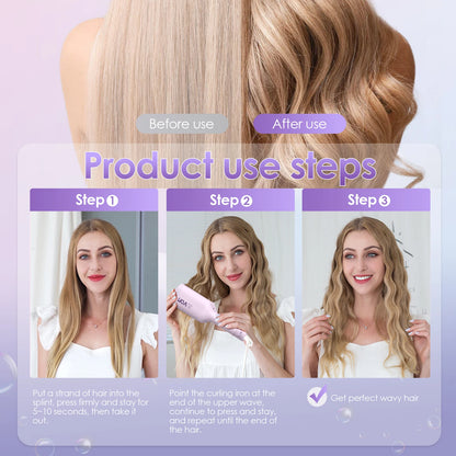 Curling Iron Hair Crimper Waver