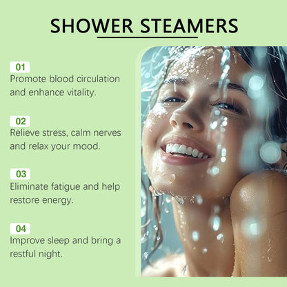 Body Shower Steamers Mint Scent