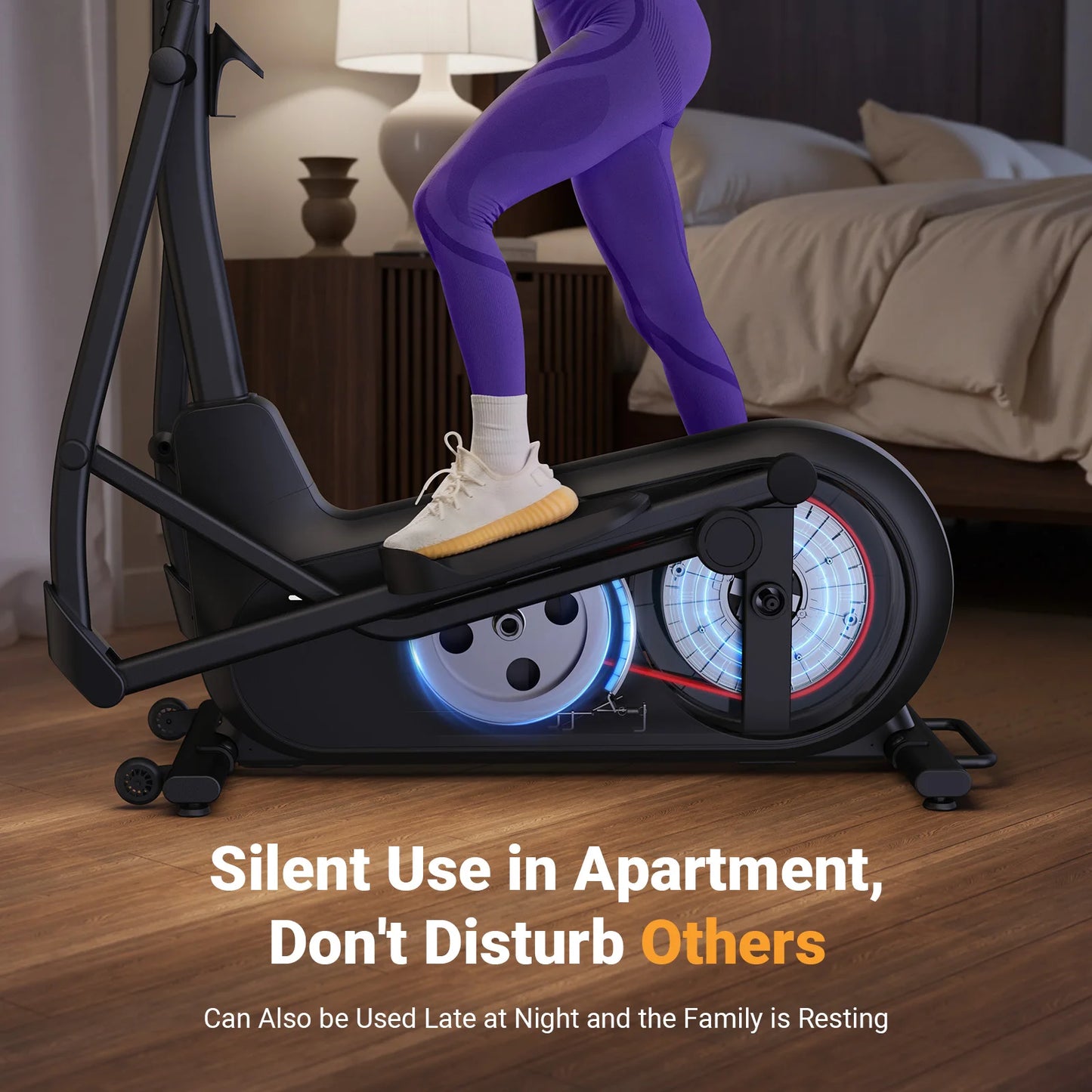 Elliptical Machine Hyper-Quiet And 8 Resistance Levels