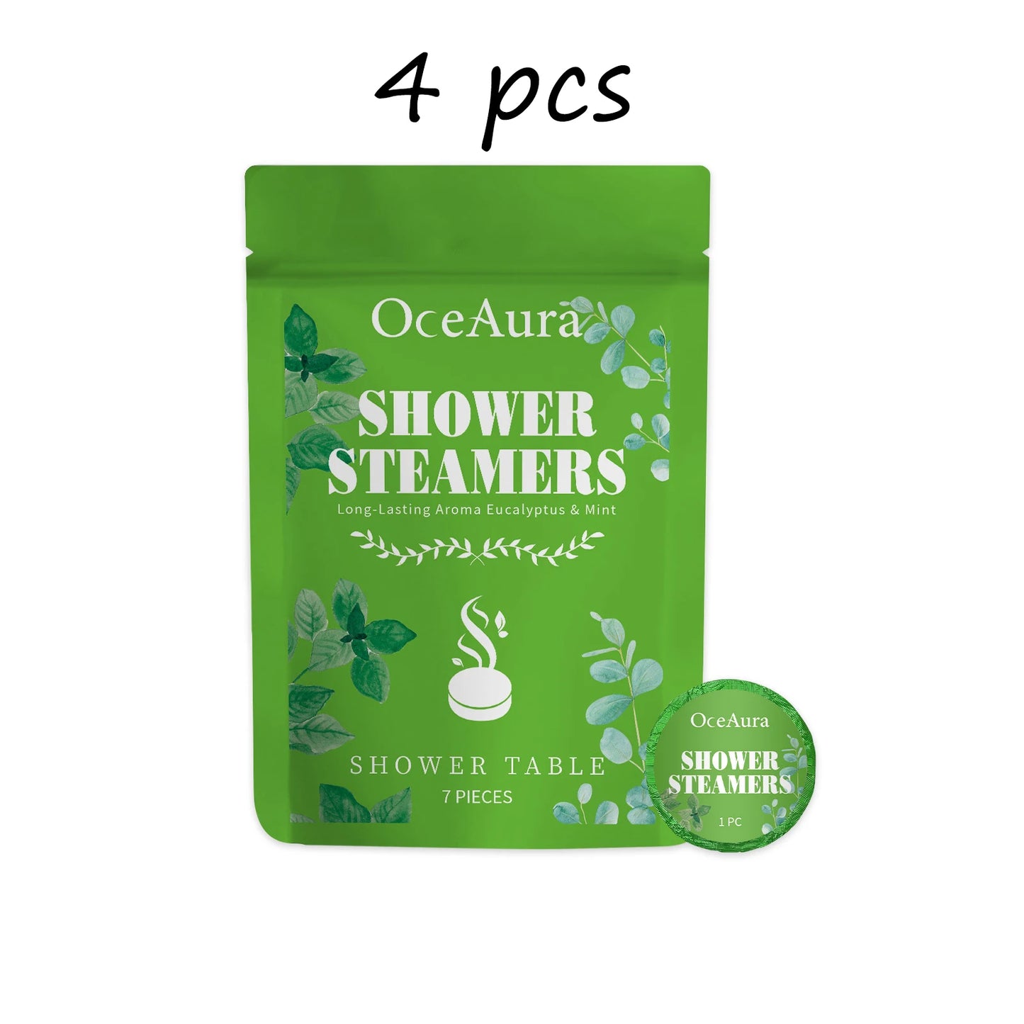 Body Shower Steamers Mint Scent