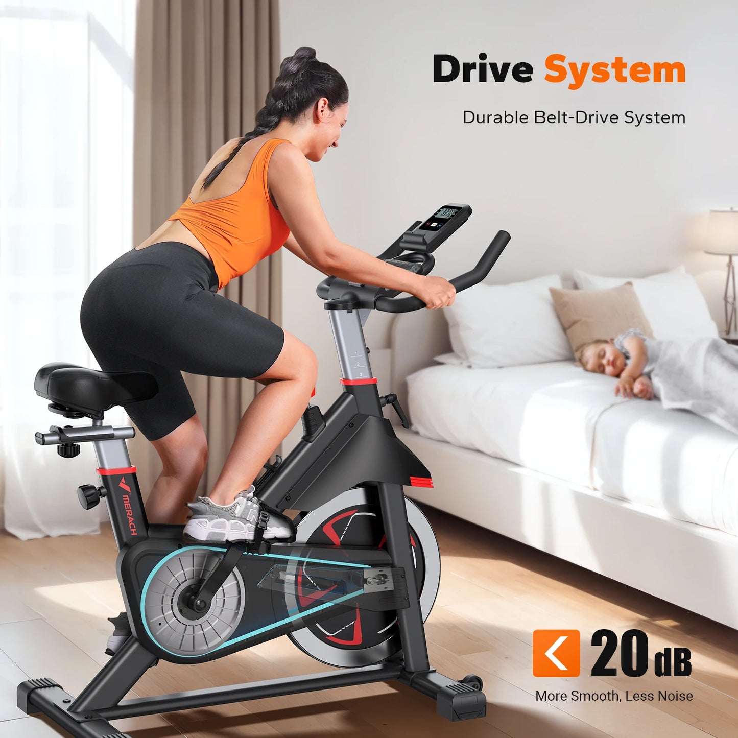 Exercise Indoor Cycling Magnetic Resistance