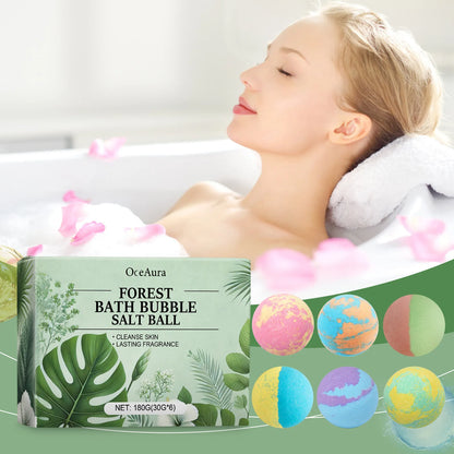 Aromatherapy Bath Bomb Ball Floral Scent Skin