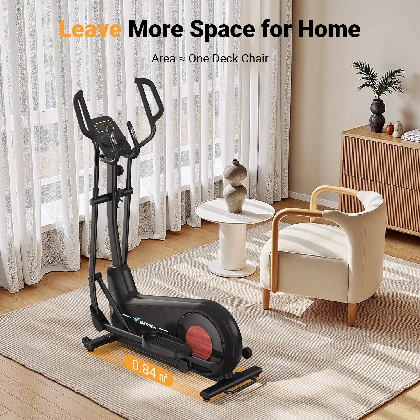 Elliptical Machine Hyper-Quiet And 8 Resistance Levels