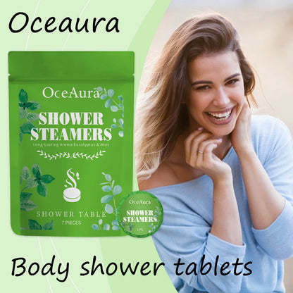 Body Shower Steamers Mint Scent