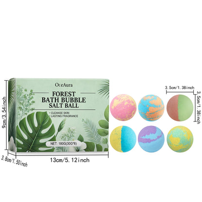 Aromatherapy Bath Bomb Ball Floral Scent Skin