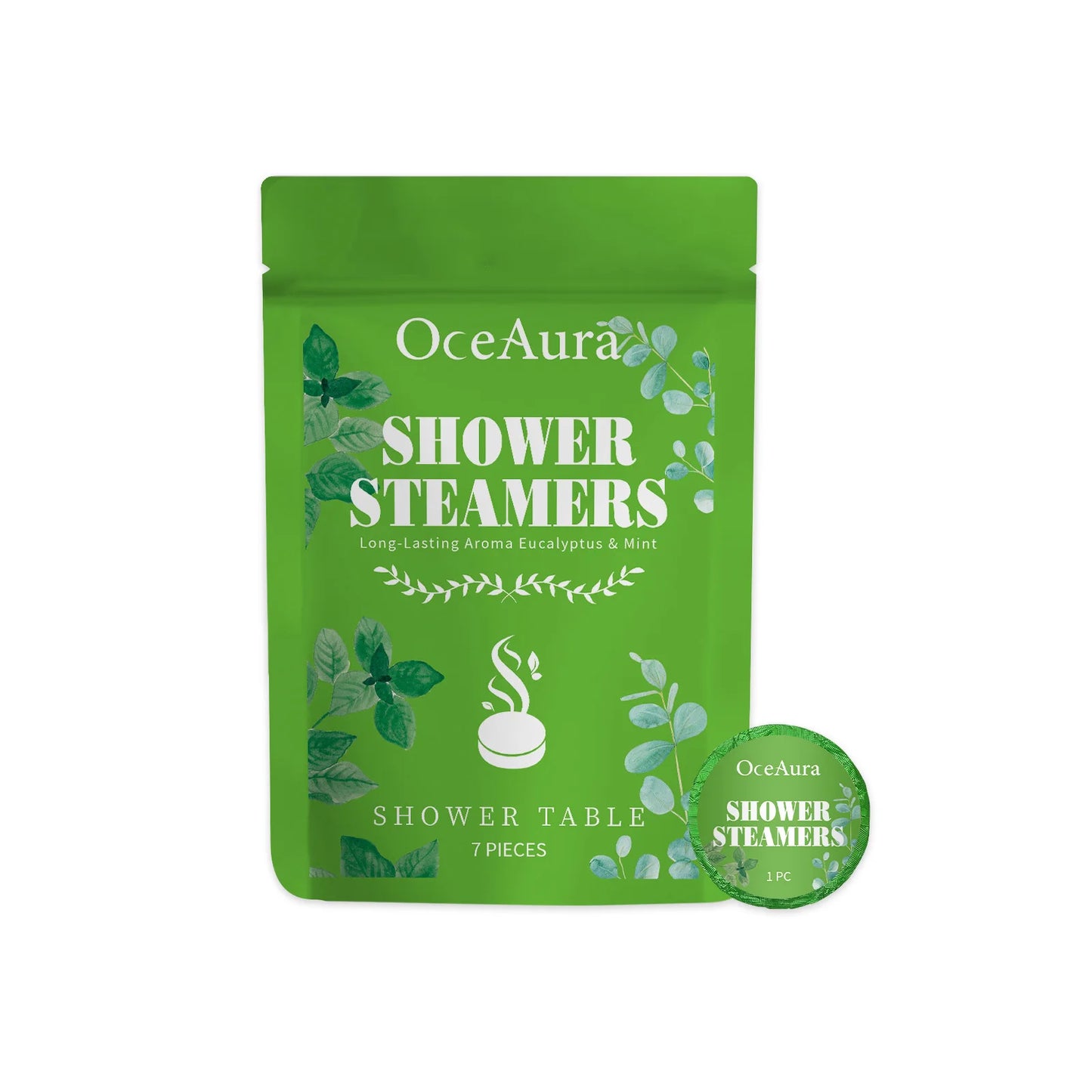Body Shower Steamers Mint Scent