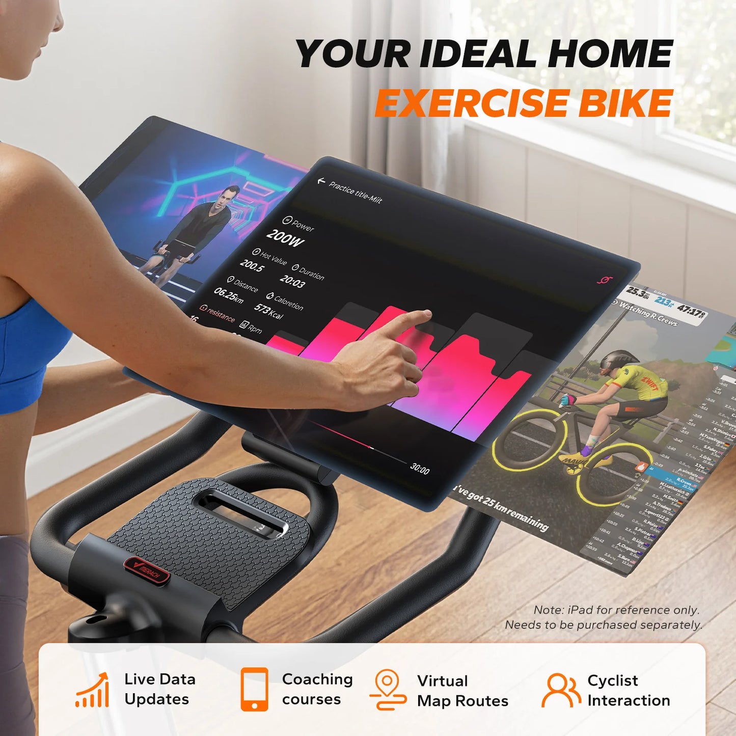 Exercise Indoor Cycling Magnetic Resistance