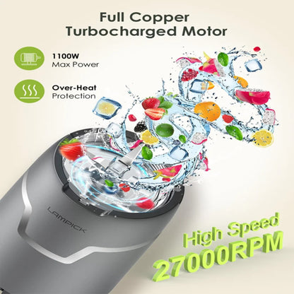 Portable Blender Electric Juicer and Smoothie Fruit Mixer