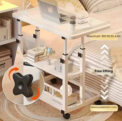 3-Tier Height-Adjustable & Extendable Desktop