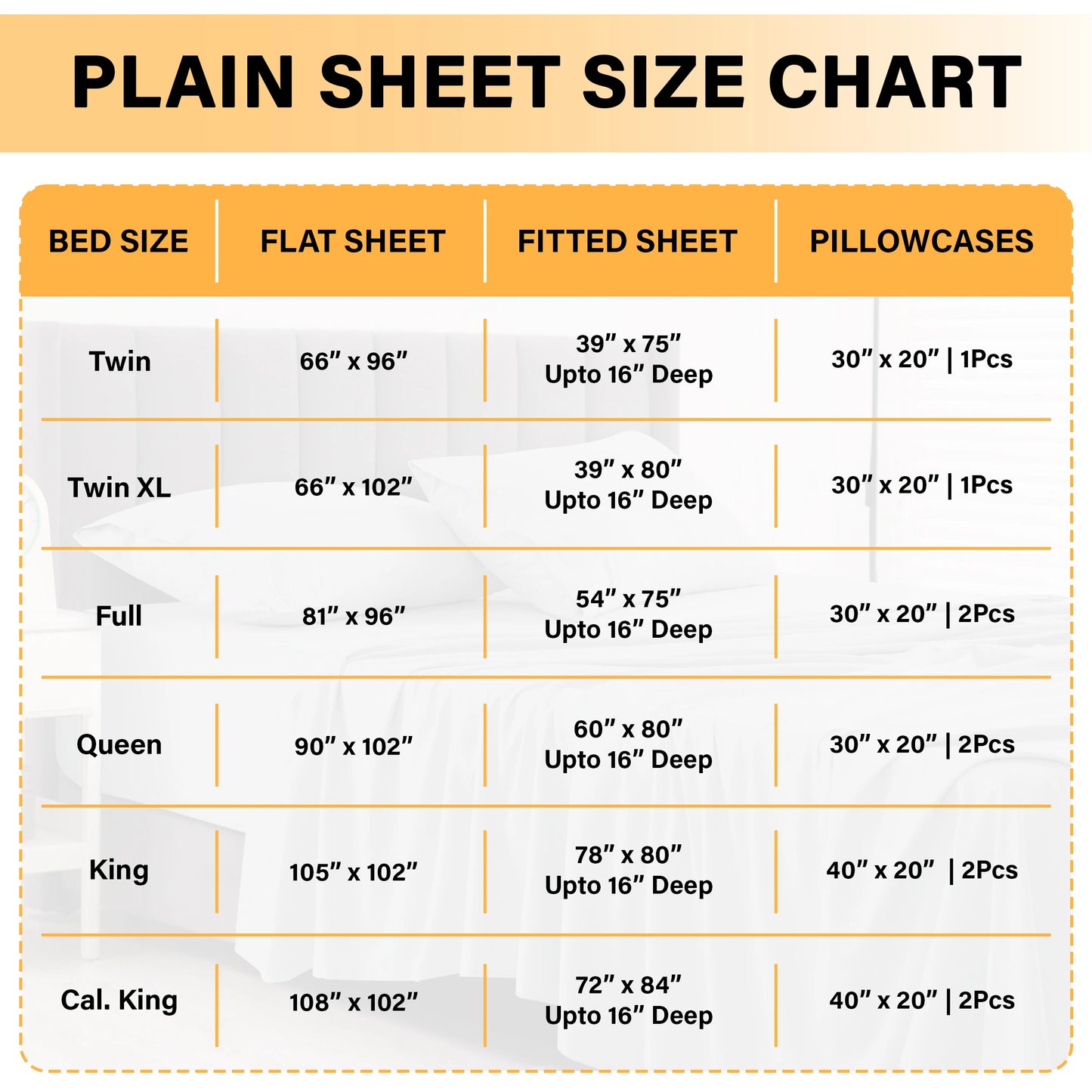 6 Piece Ultra-Soft Microfiber Bed Sheets