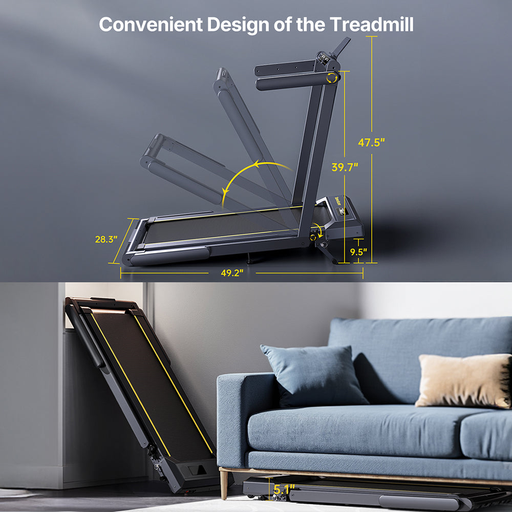 Toputure TP5 2-in-1 Foldable Treadmill