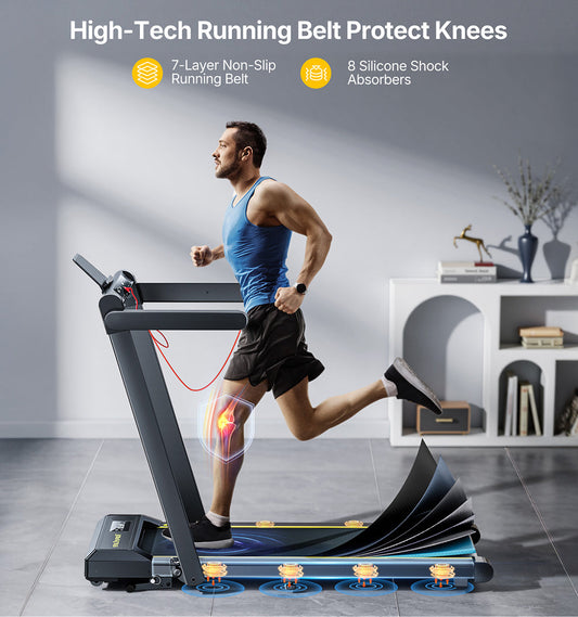 Toputure TP5 2-in-1 Foldable Treadmill