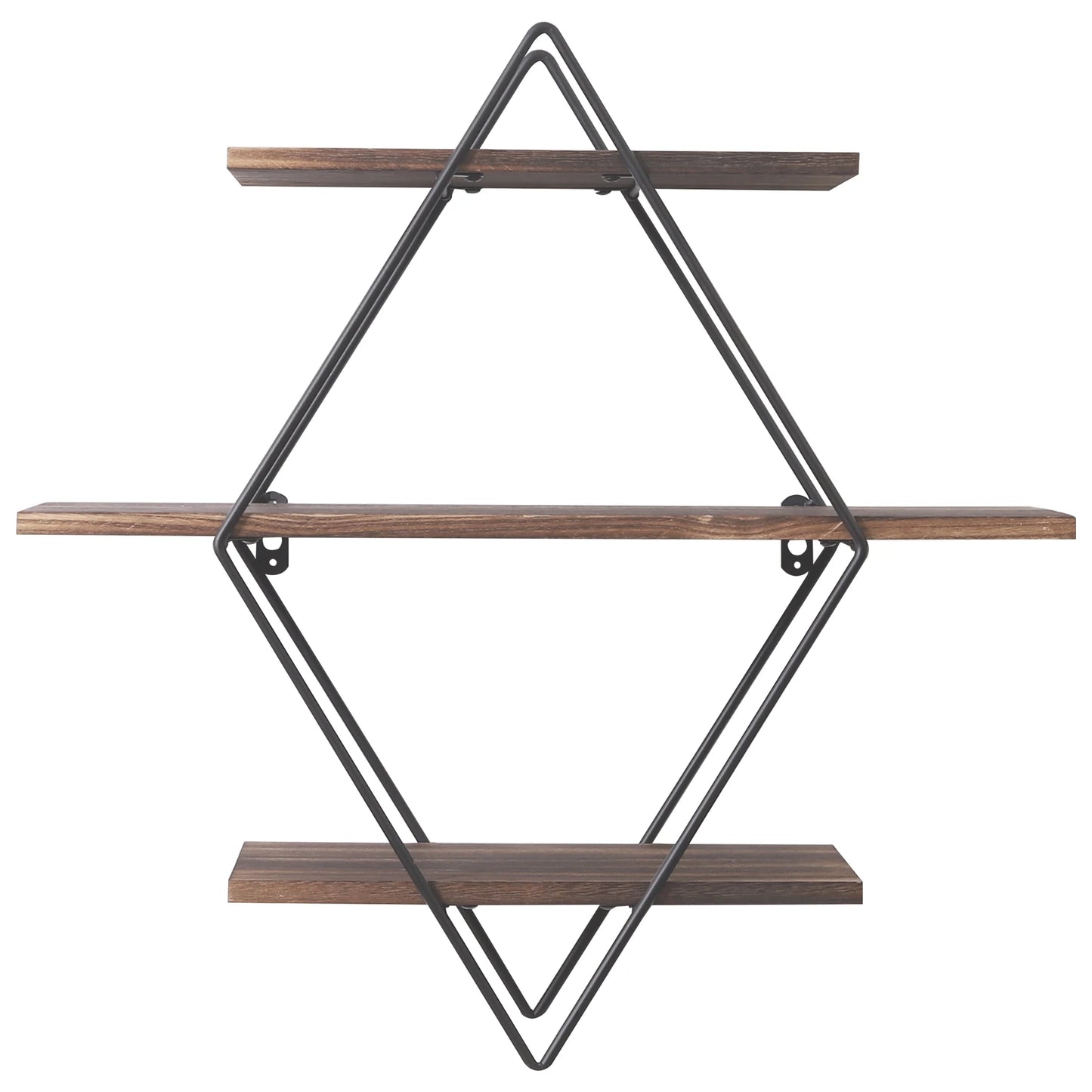 3 Tier Floating Shelf Heavy Duty Hanging Wall Mounted
