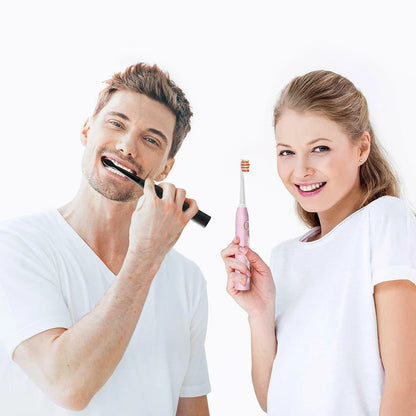 Electric Sonic Toothbrush With Replacement Heads