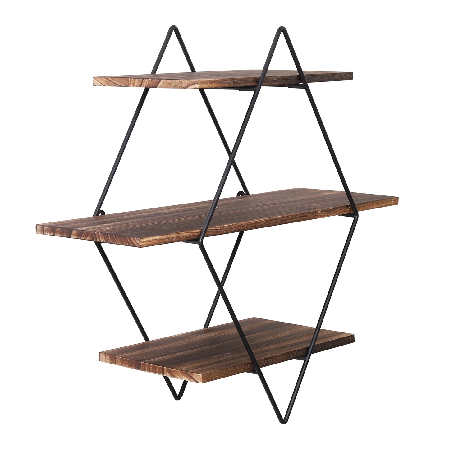 3 Tier Floating Shelf Heavy Duty Hanging Wall Mounted