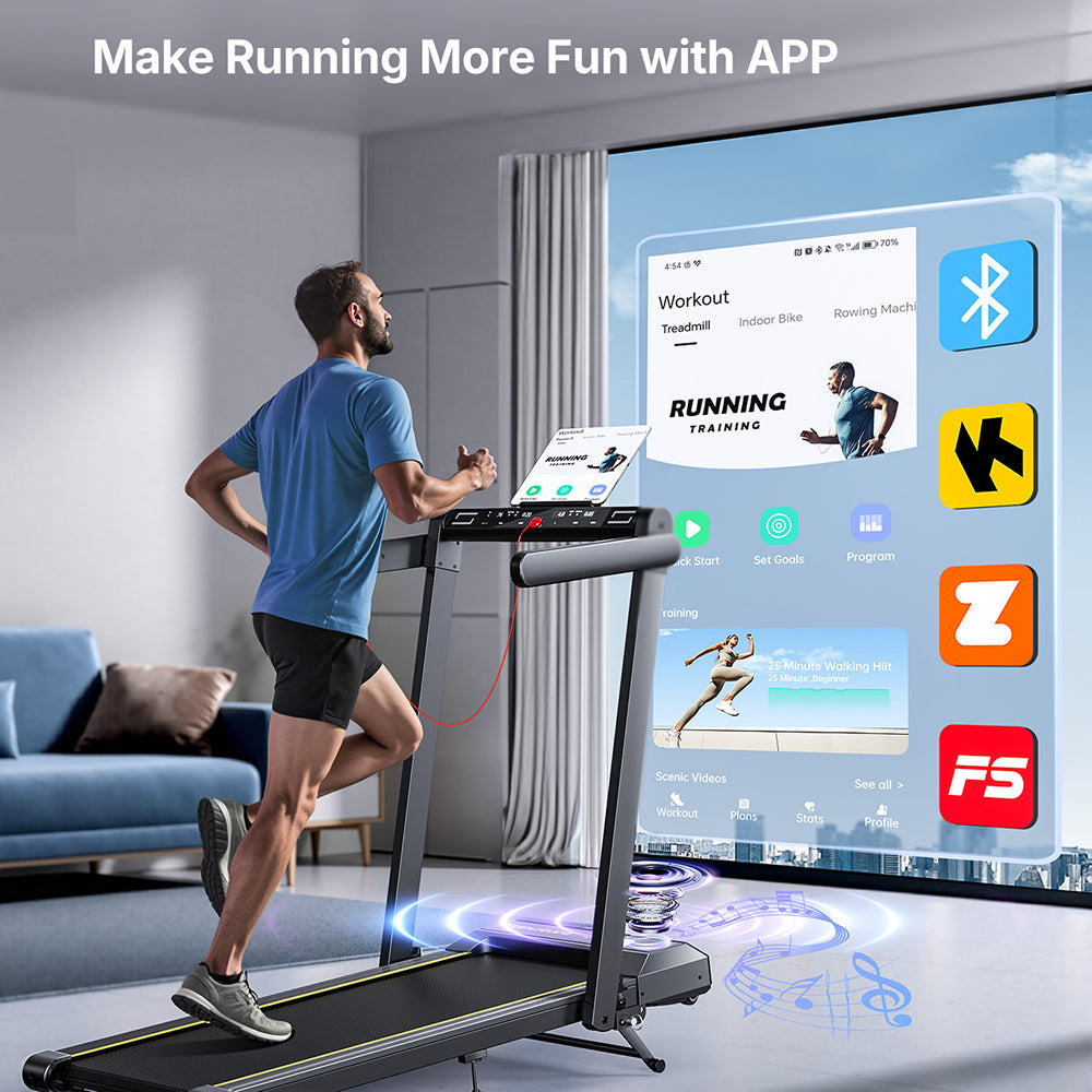 Toputure TP5 2-in-1 Foldable Treadmill