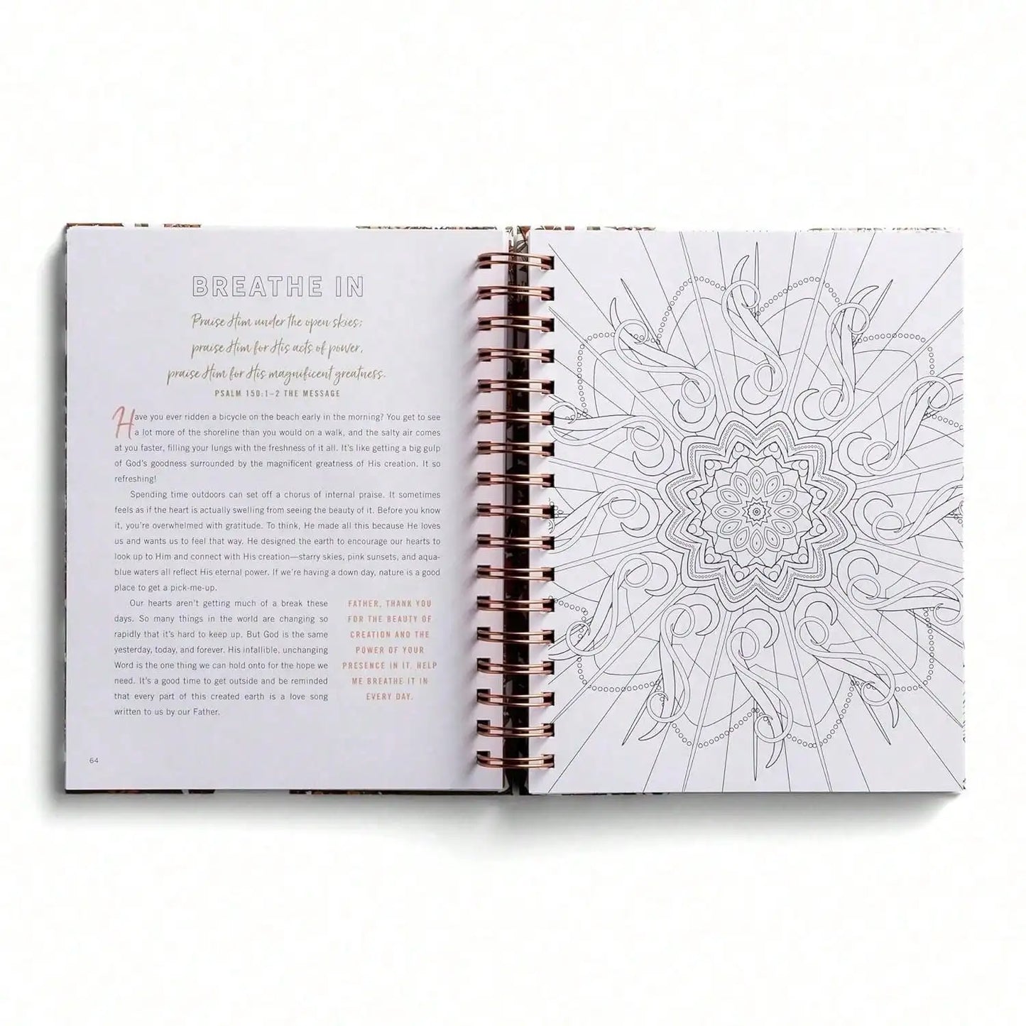 Relaxing Devotional Coloring Book
