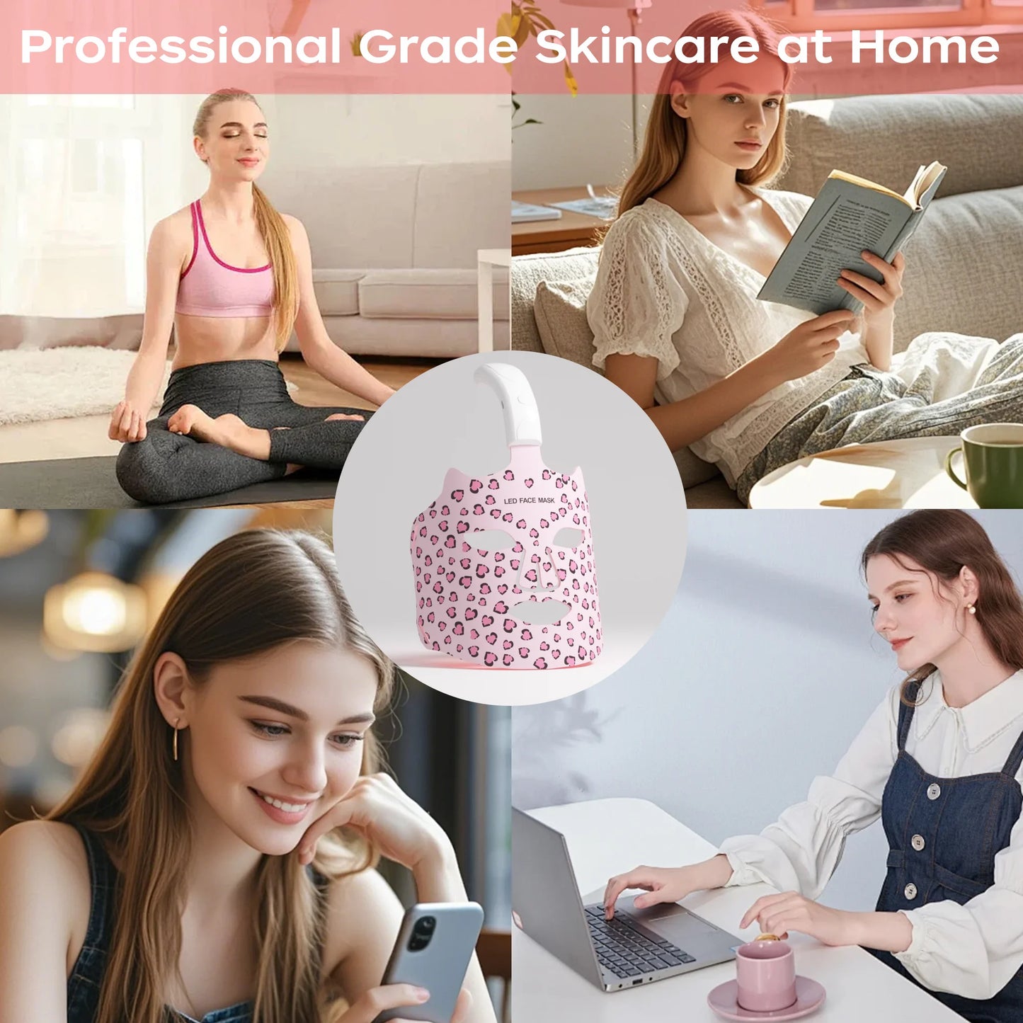 Red Light Therapy Face Mask