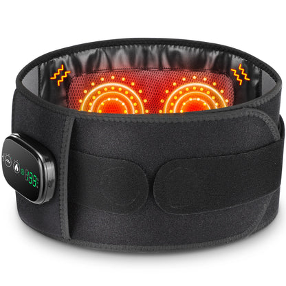 Electric Heating Waist Massager Support Belt