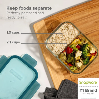 Meal Prep Glass Storage Container