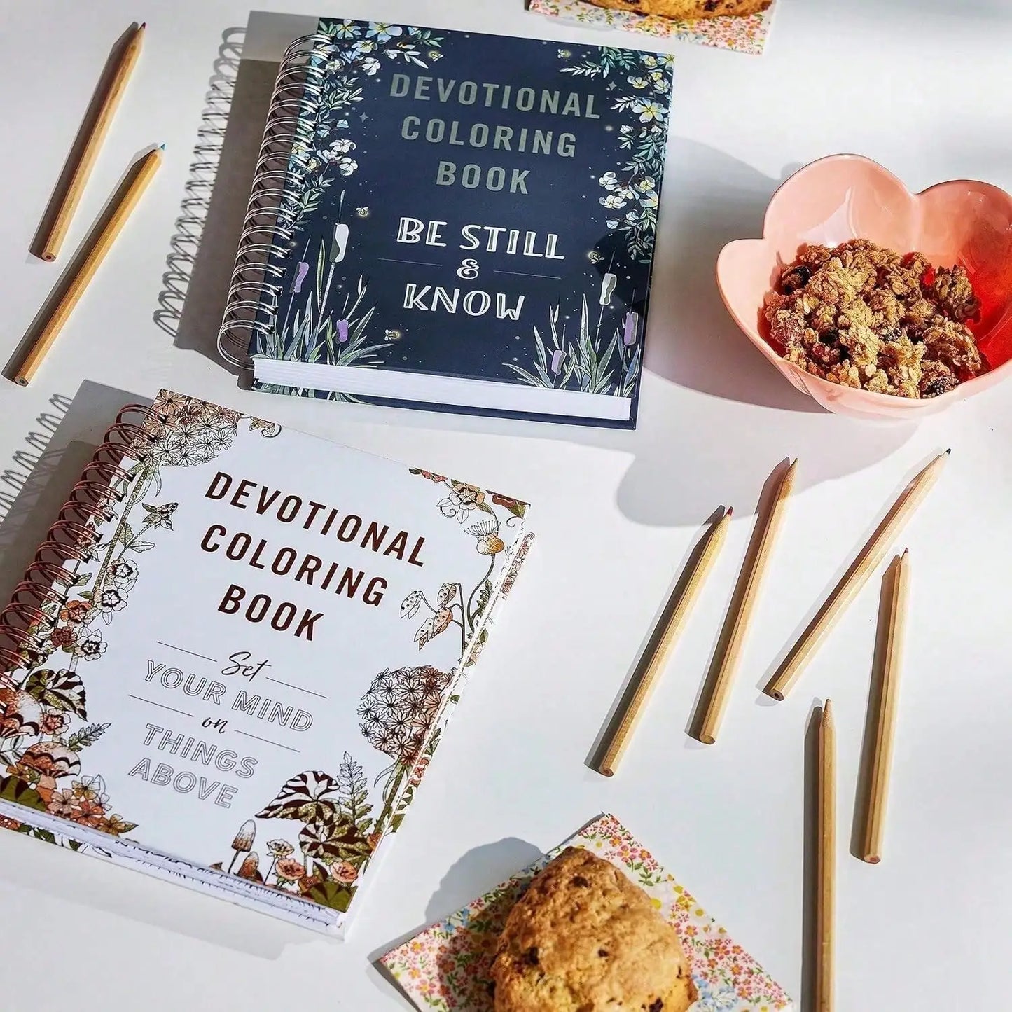 Relaxing Devotional Coloring Book