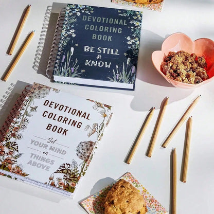 Relaxing Devotional Coloring Book