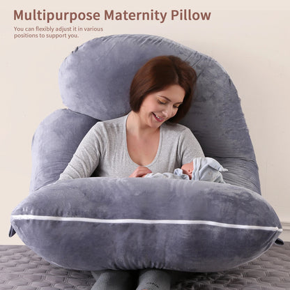Pregnancy Pillows For Sleeping, G Shaped Full Body