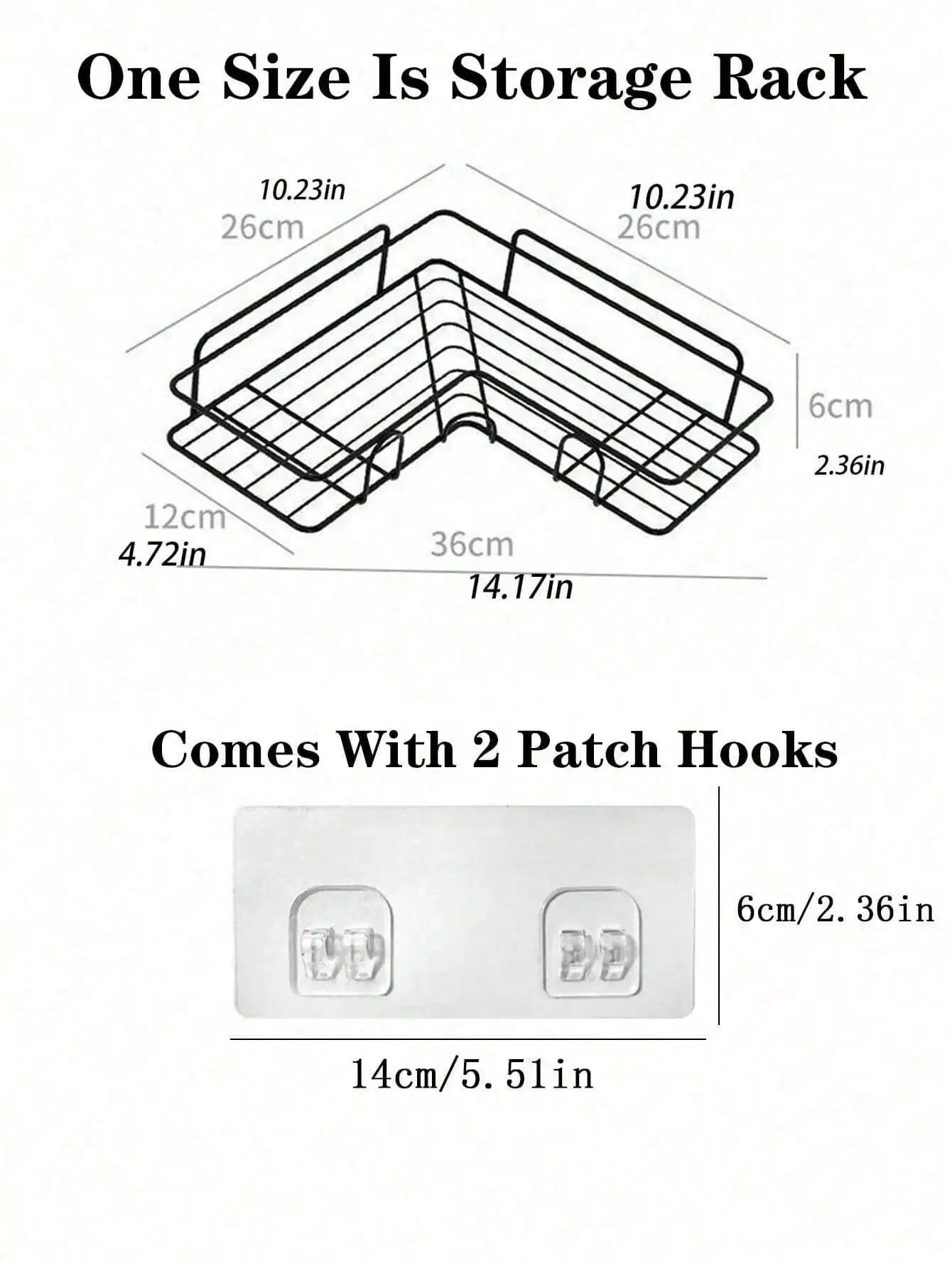 Triangle Corner Rack: Bathroom Kitchen