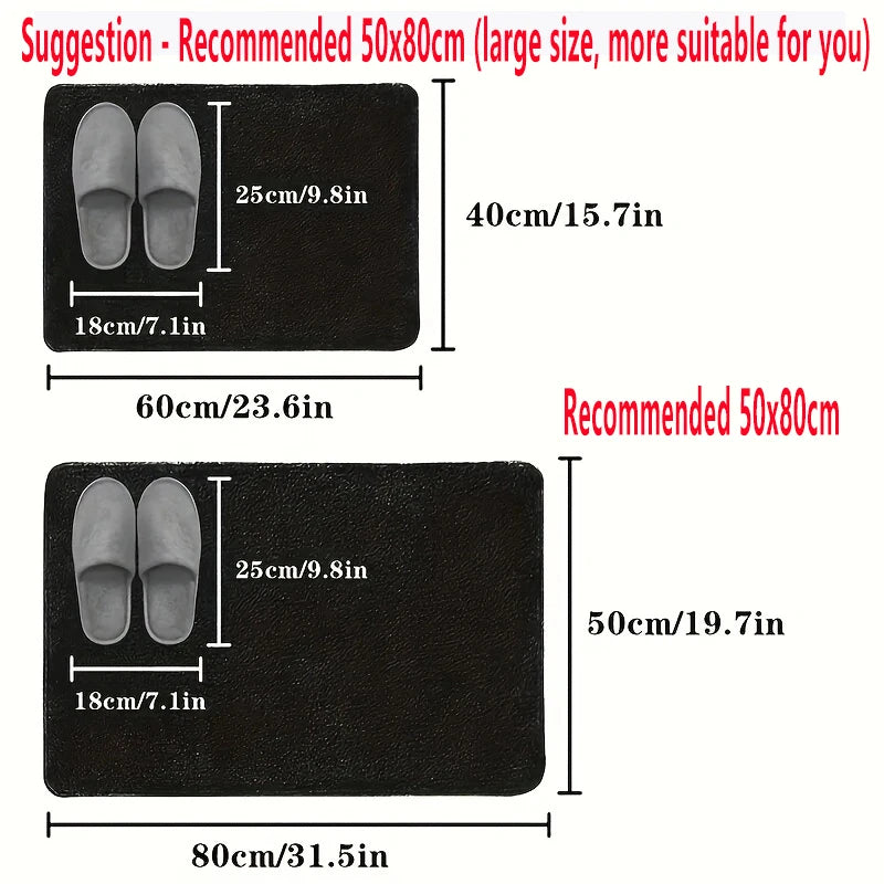 Luxurious Soft, Water-Absorbent, Quick-Drying Mat