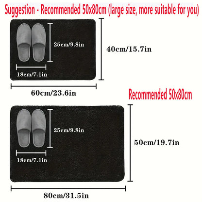 Luxurious Soft, Water-Absorbent, Quick-Drying Mat