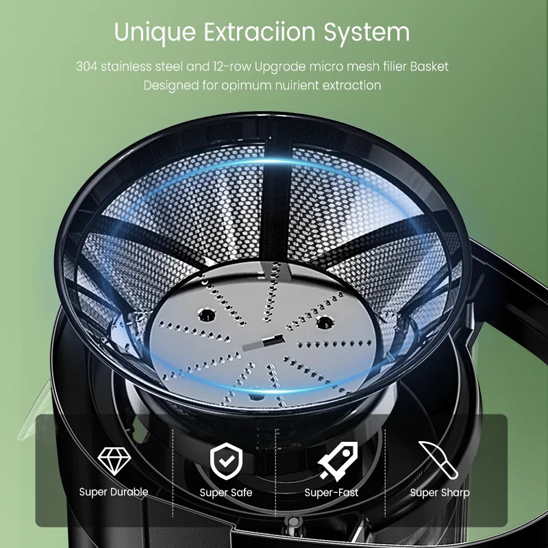 Compact Fruits Juicer Extractor Machine