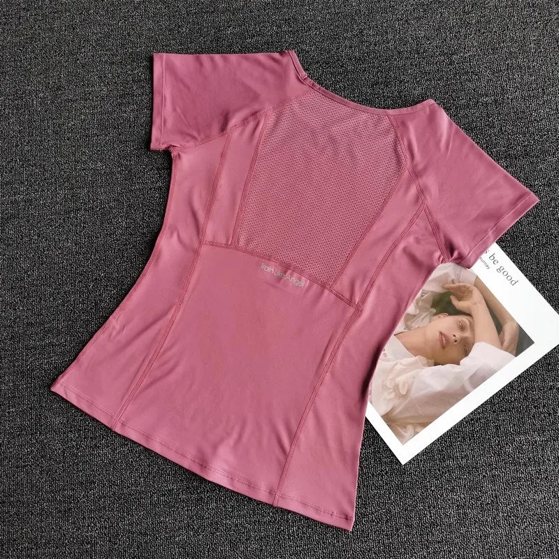 Women's Sports Workout Top T-shirt