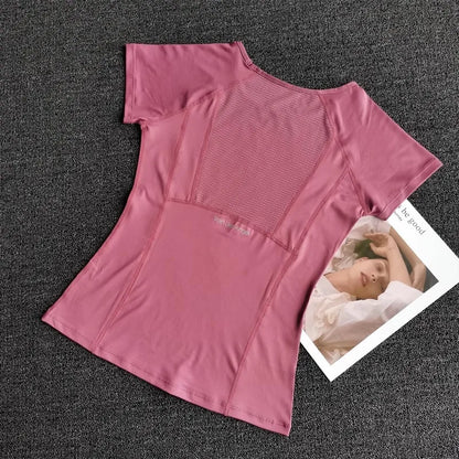 Women's Sports Workout Top T-shirt